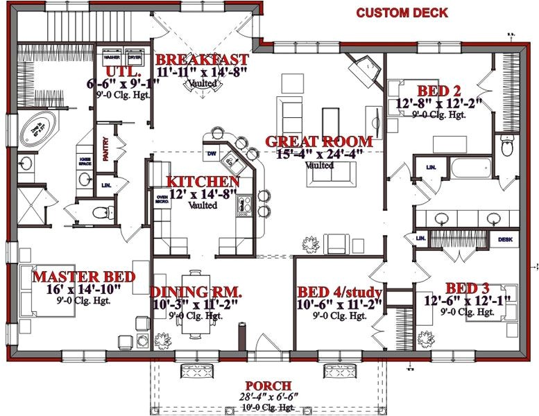 10 Room House Plan 4 Bedroom House Floor Plans and This 2905 Sqaure Feet 4 10 Room House Plan 4 Bedroom House Floor Plans and This 2905 Sqaure Feet 4
