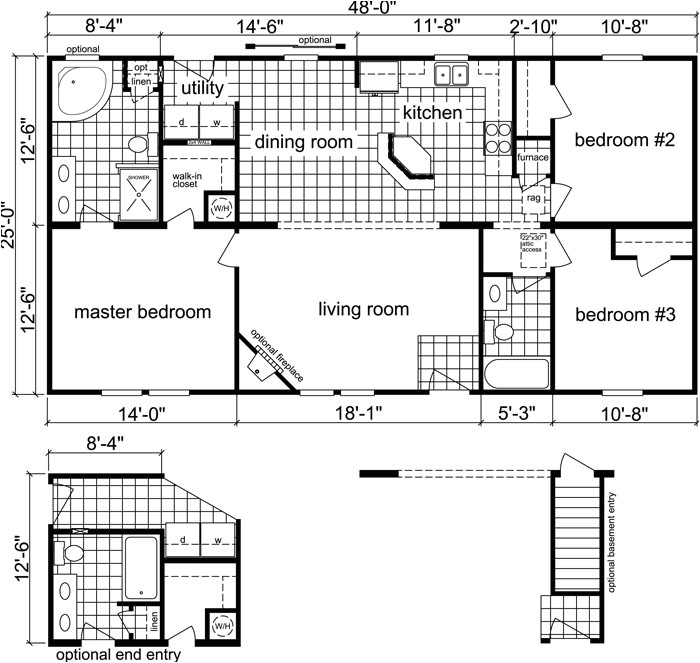 1200 Square Foot House Plans with Basement 3 Bedroom 2 Bath 1 200 Sq Ft Alleghany 1200 Sq Ft 1200 Square Foot House Plans with Basement 3 Bedroom 2 Bath 1 200 Sq Ft Alleghany 1200 Sq Ft