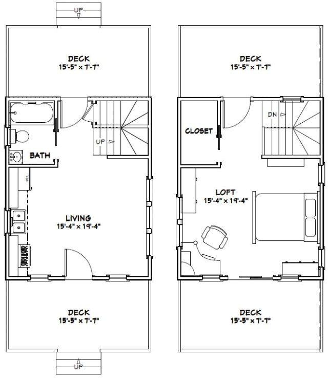 16×20 House Plans 16×20 Tiny House 581 Sq Ft Pdf Floor Plan Dallas 16×20 House Plans 16×20 Tiny House 581 Sq Ft Pdf Floor Plan Dallas