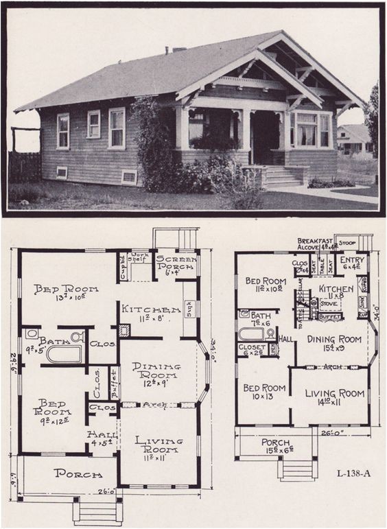 1920s Home Plans 1920s Craftsman Bungalow House Plans 1920 original 1920s Home Plans 1920s Craftsman Bungalow House Plans 1920 original