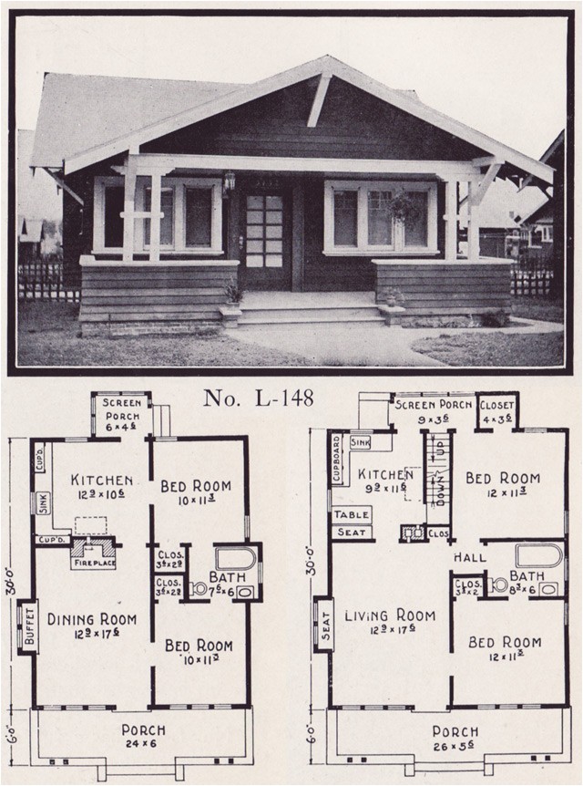 1920s Home Plans 1920s House Plans by the E W Stillwell Co Side 1920s Home Plans 1920s House Plans by the E W Stillwell Co Side