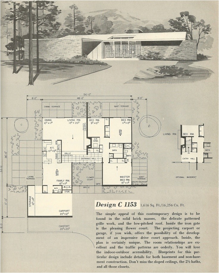 1960039s Home Plans 1960s House Design 28 Images Vintage House Plans 1960s