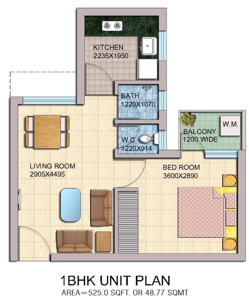 1bhk Home Plan Yeida Bhs 05 1bhk Flat Floor Plan Master Plans India 1bhk Home Plan Yeida Bhs 05 1bhk Flat Floor Plan Master Plans India