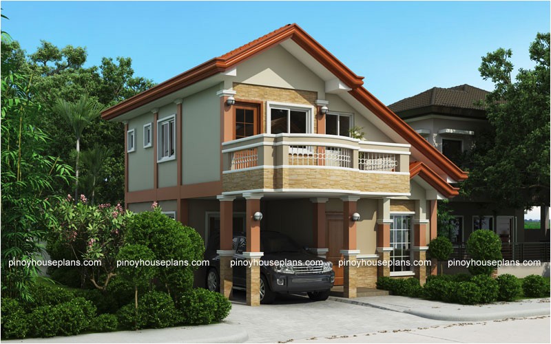2 Storey Home Plans PHP 2015021 Two Storey House Plan with Balcony Pinoy 2 Storey Home Plans PHP 2015021 Two Storey House Plan with Balcony Pinoy