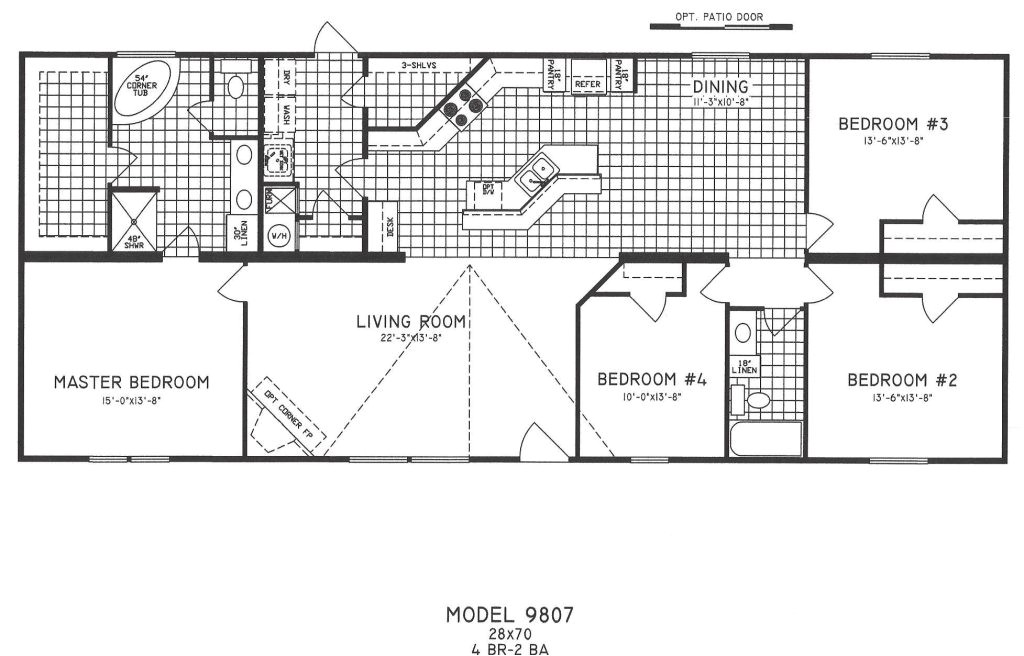 2000 Fleetwood Mobile Home Floor Plans 2000 Fleetwood Mobile Home Floor Plans Lovely Double Wide