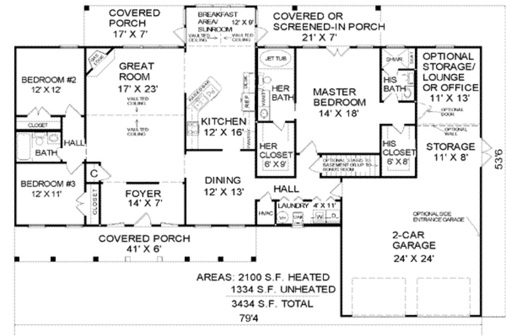 2100 Square Foot House Plans Country Style House Plan 3 Beds 3 00 Baths 2100 Sq Ft