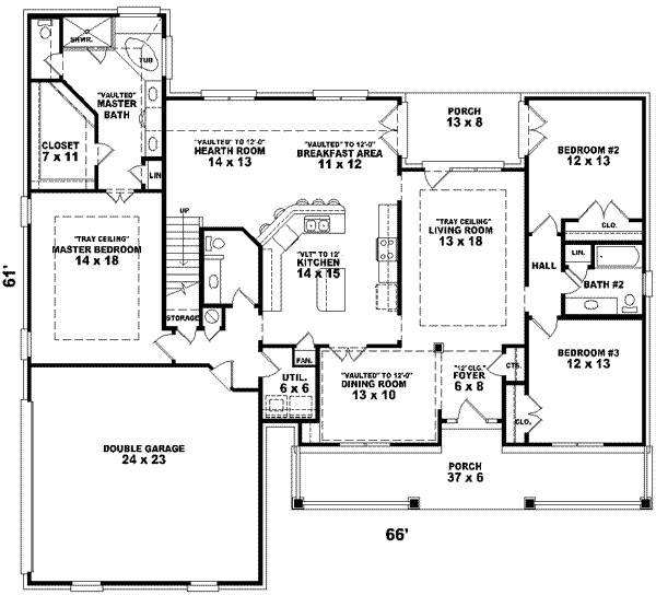 2300 Sq Ft House Plans Country Style House Plans 2300 Square Foot Home 1 2300 Sq Ft House Plans Country Style House Plans 2300 Square Foot Home 1