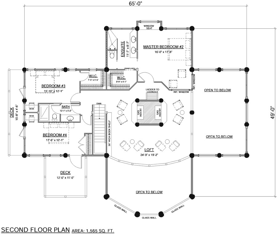 2500 Sq Ft Log Home Plans Best Log Home Plan Over 2 500 Square Feet the Cortes