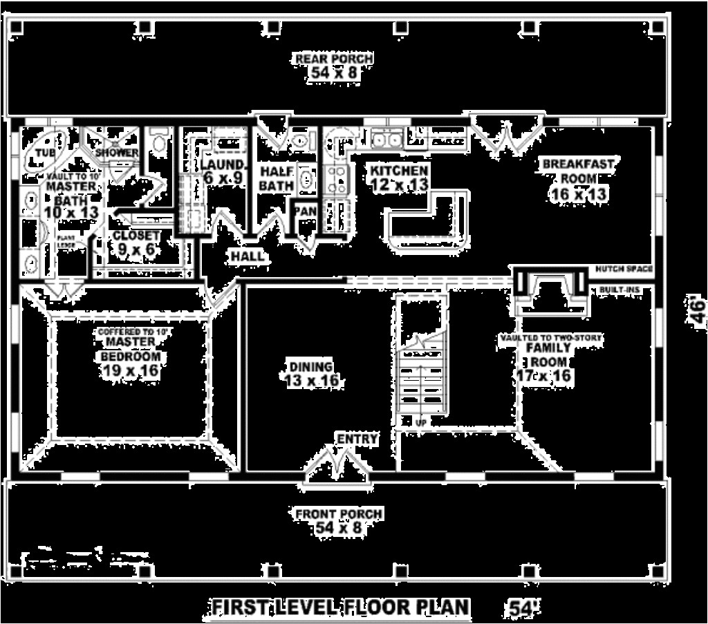 2500 Square Feet Home Plans Farmhouse Style House Plan 3 Beds 2 5 Baths 2500 Sq Ft