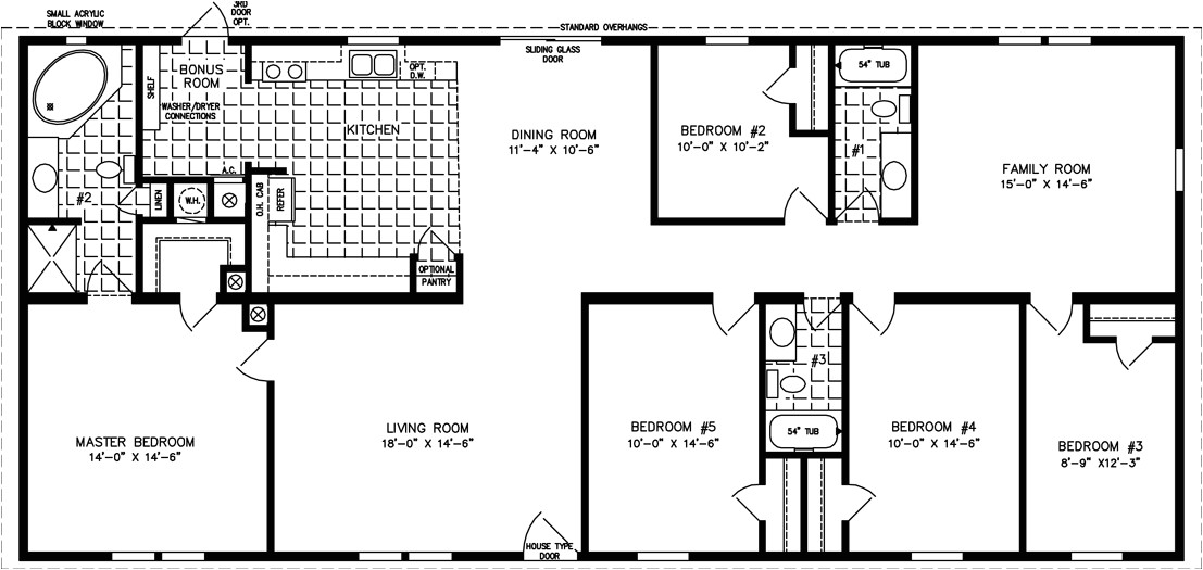 4 5 Bedroom Mobile Home Floor Plans 2 5 Bedroom Mobile Home Floor Plans 6 Bedroom Double Wides