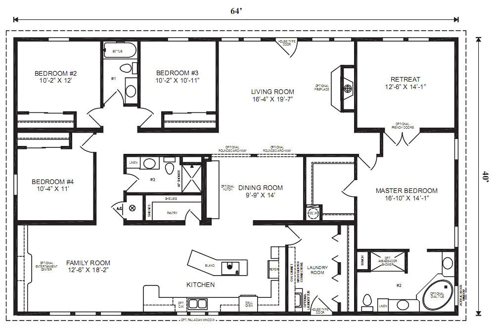 4 Bedroom Mobile Home Floor Plans Modular Home Plans 4 Bedrooms Mobile Homes Ideas 4 Bedroom Mobile Home Floor Plans Modular Home Plans 4 Bedrooms Mobile Homes Ideas