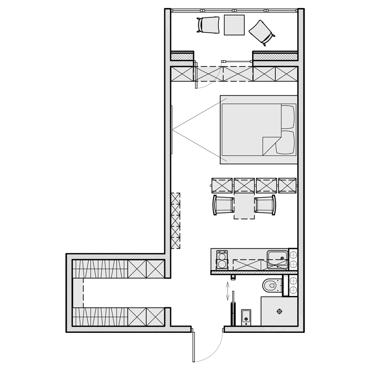 500 Sq Ft Home Plans 3 Beautiful Homes Under 500 Square Feet