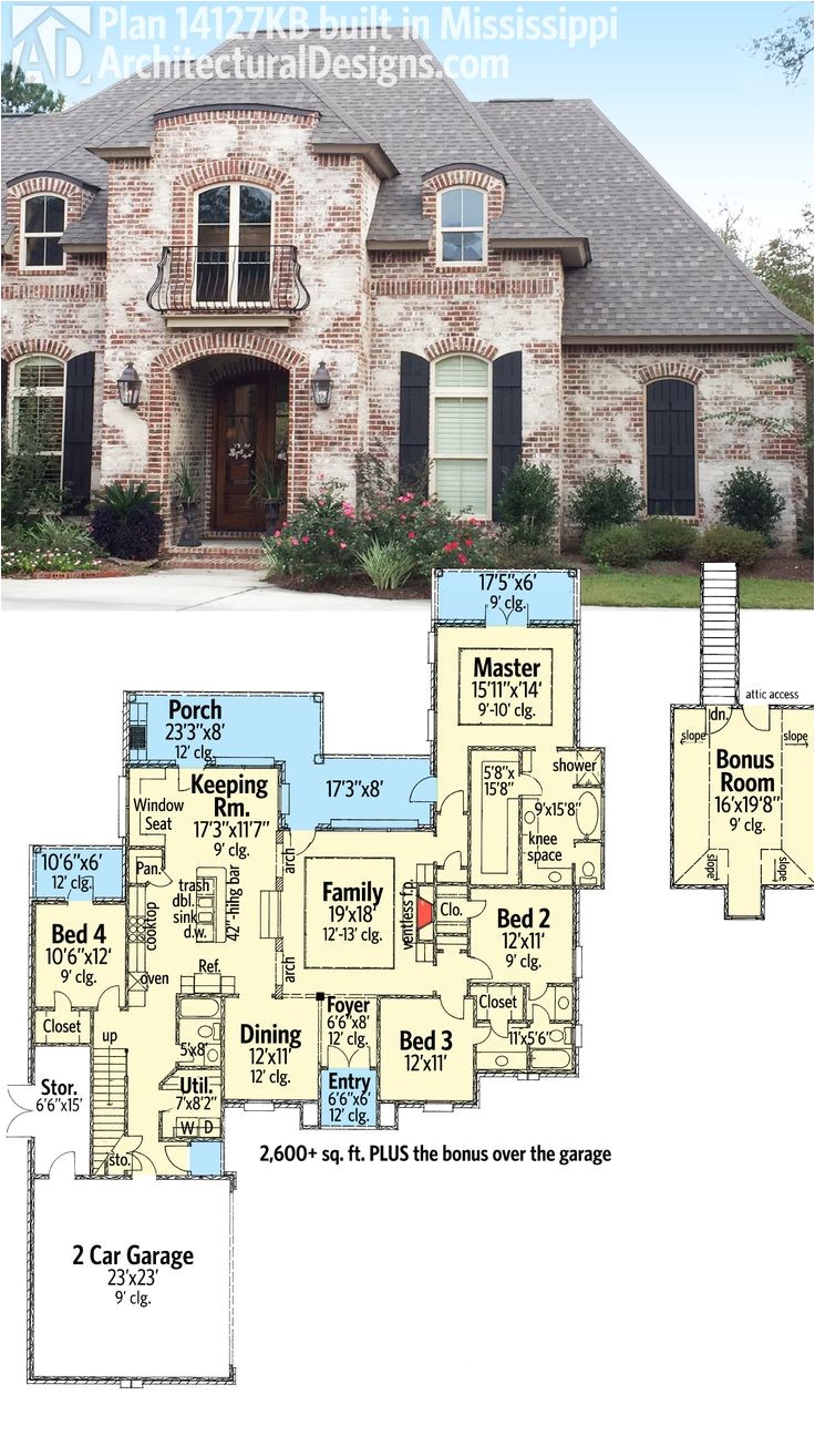 Acadiana House Plans Plan 14127kb Graceful and Elegant 4 Bed Acadian House