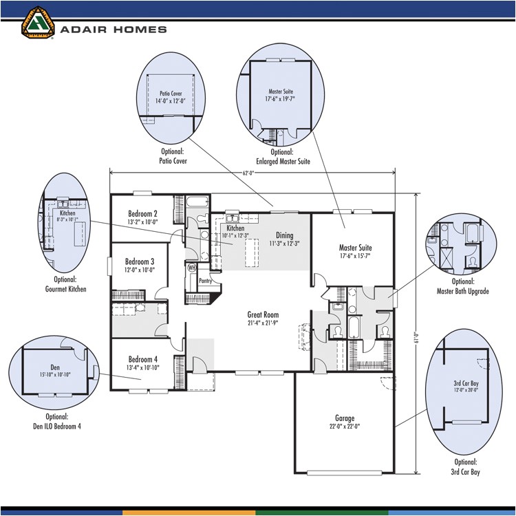Adair Home Floor Plans Adair Homes the Lewisville 2325 Home Plan