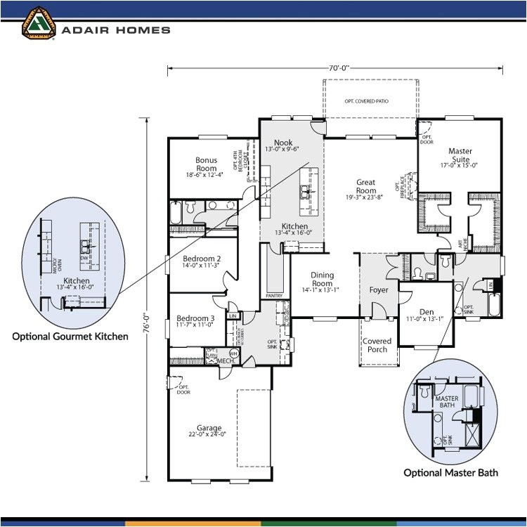 Adair Home Plans Adair Homes Floor Plans Prices Fresh the Cashmere 3120