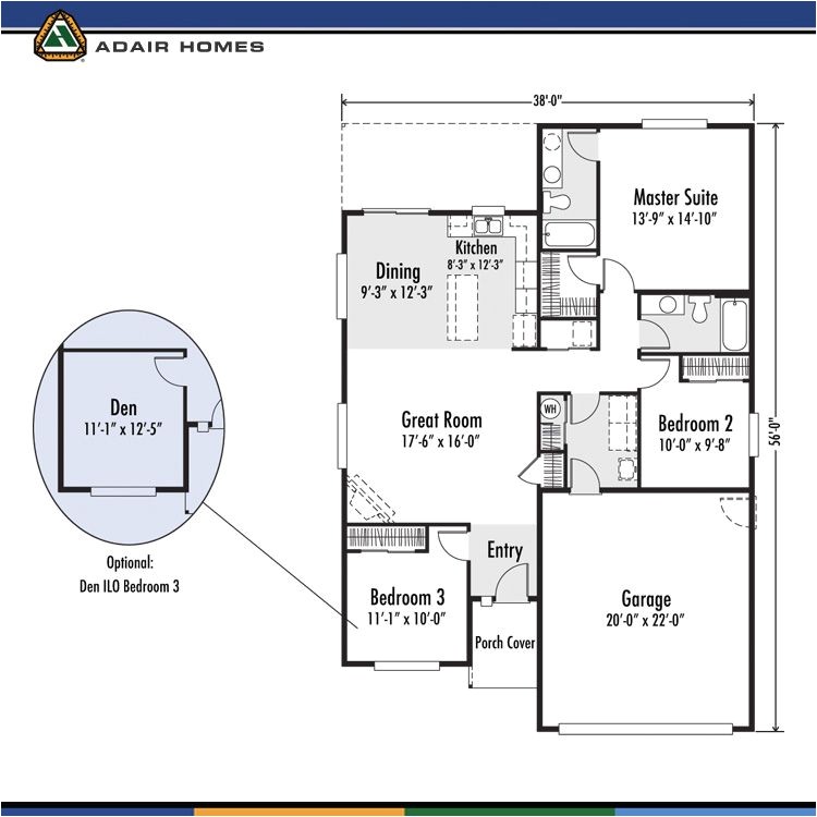 Adair Home Plans Adair Homes Plan 1405 128 645 Arcadia East Would Need Adair Home Plans Adair Homes Plan 1405 128 645 Arcadia East Would Need