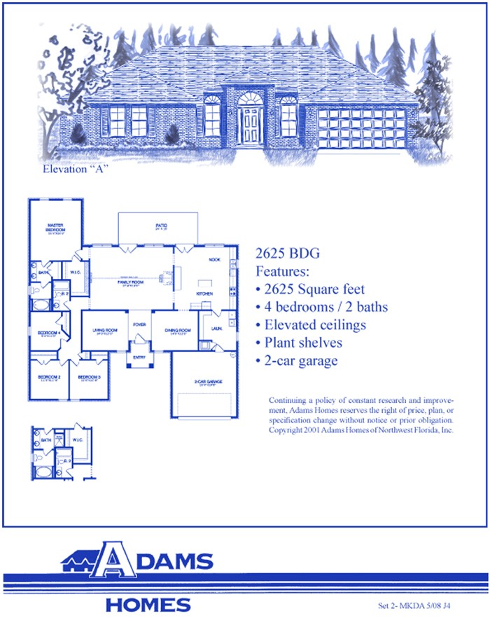 Adams Home 08 Floor Plan Palm Coast south Adams Homes Adams Home 08 Floor Plan Palm Coast south Adams Homes