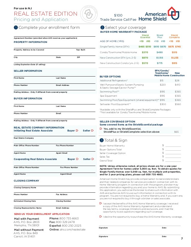 American Home Shield Coverage Plans American Home Shield Warranty Nj