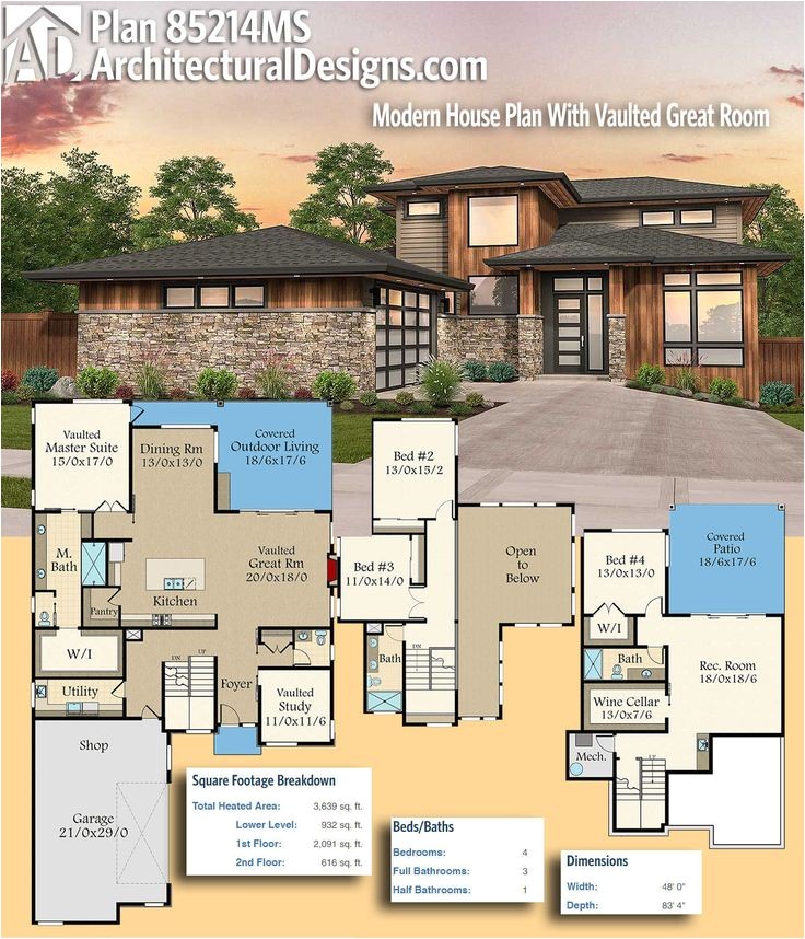 Architecturally Designed House Plans Modern House Plans Architectural Designs Modern House Architecturally Designed House Plans Modern House Plans Architectural Designs Modern House