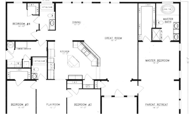 Barn Floor Plans for Homes top 23 Photos Ideas for 4 Bedroom Floor Plans One Story Barn Floor Plans for Homes top 23 Photos Ideas for 4 Bedroom Floor Plans One Story