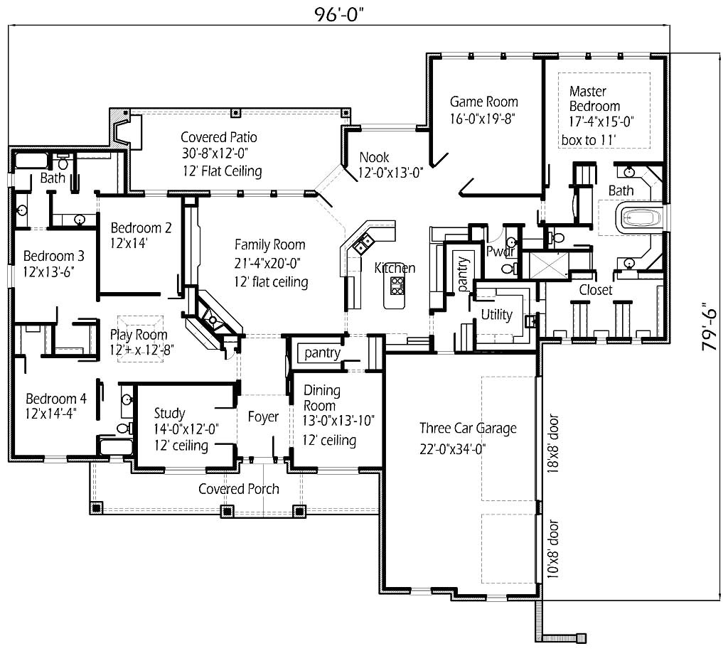 Big Family Home Floor Plans Four Bedroom Large Family House Floor Plans Layout Big Family Home Floor Plans Four Bedroom Large Family House Floor Plans Layout