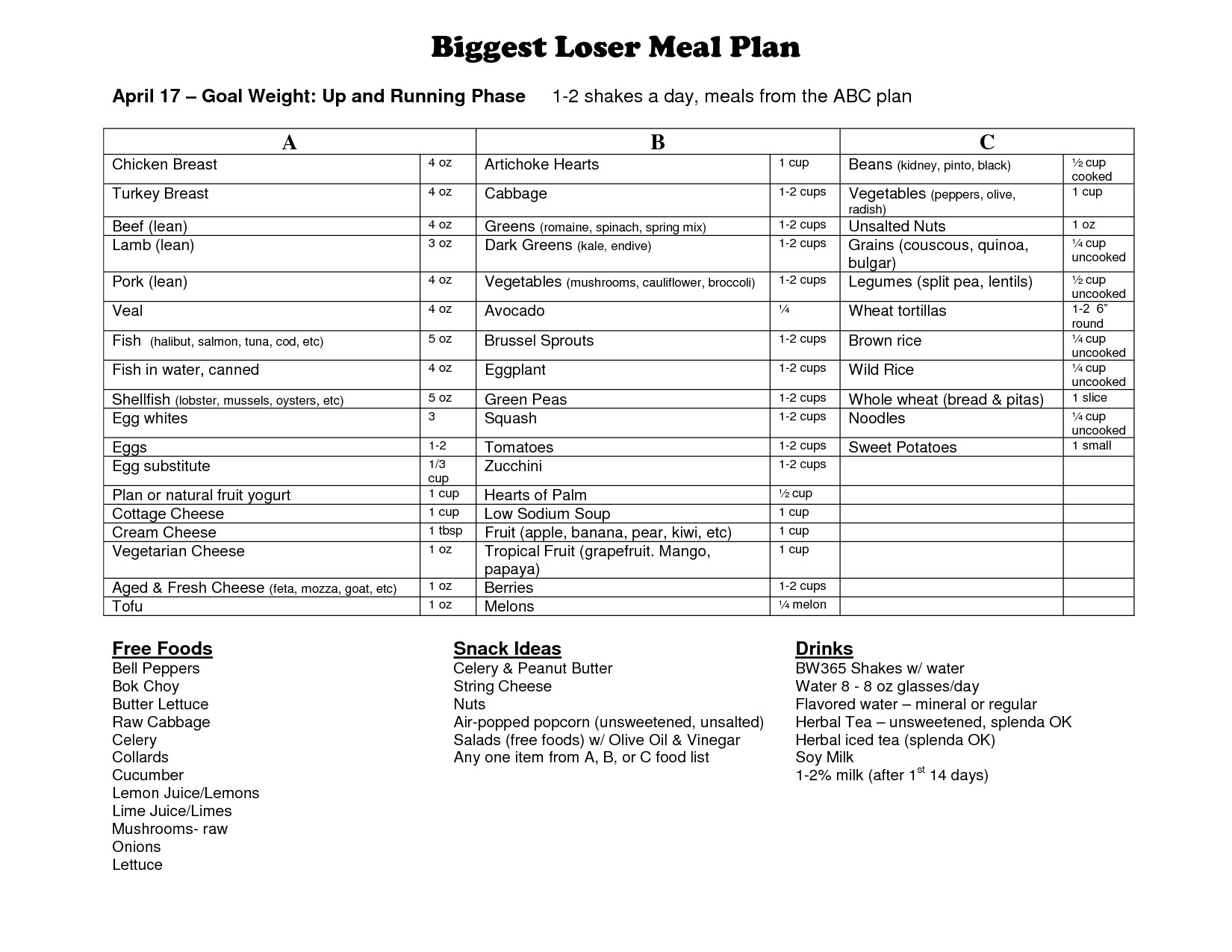 Biggest Loser Plan at Home Weight Loss Work Challenge Ideas Biggest Loser Plan at Home Weight Loss Work Challenge Ideas