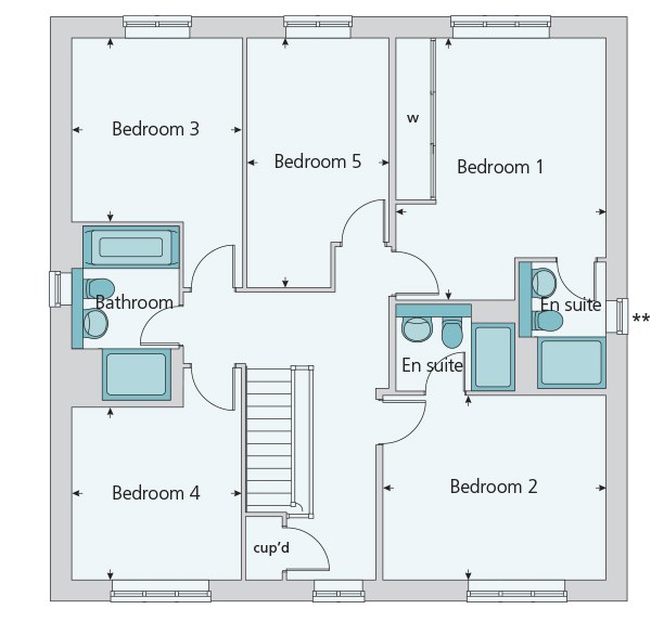 Bovis Homes Floor Plans Detached House Plot the Winchester for 544 995 In Little