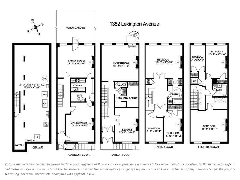 Brownstone Home Plans Go Back Gt Gallery for Gt Historic Brownstone Floor Plans