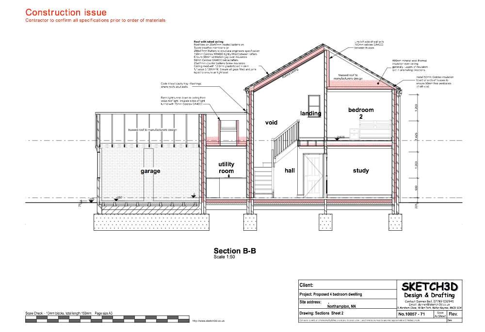 Build A House Plan Online Example Building Plans Developer 4 Bedroom Detached House