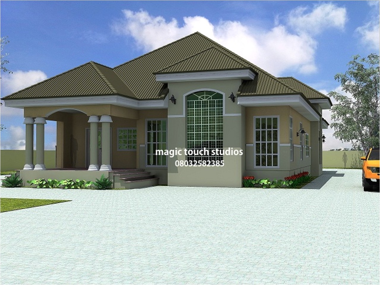 Bungalow Home Plans 5 Bedroom Floor Plans 5 Bedroom Bungalow House Plan In Bungalow Home Plans 5 Bedroom Floor Plans 5 Bedroom Bungalow House Plan In
