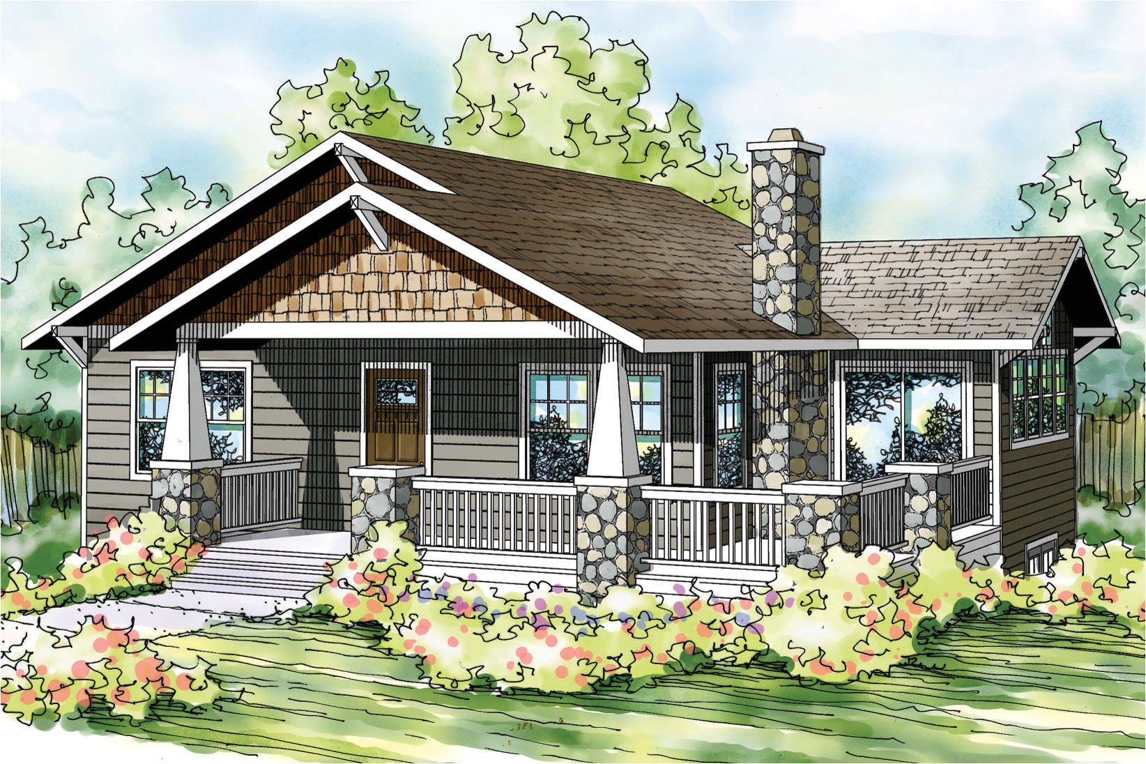 Bungalow Home Plans Bungalow House Plans Lone Rock 41 020 associated Designs Bungalow Home Plans Bungalow House Plans Lone Rock 41 020 associated Designs