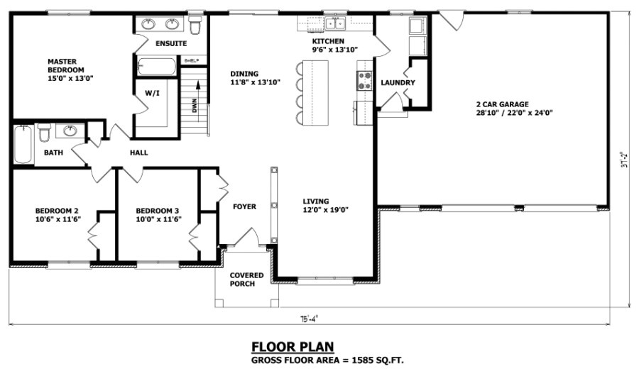 Bungalow Home Plans Canada House Plans Canada Stock Custom