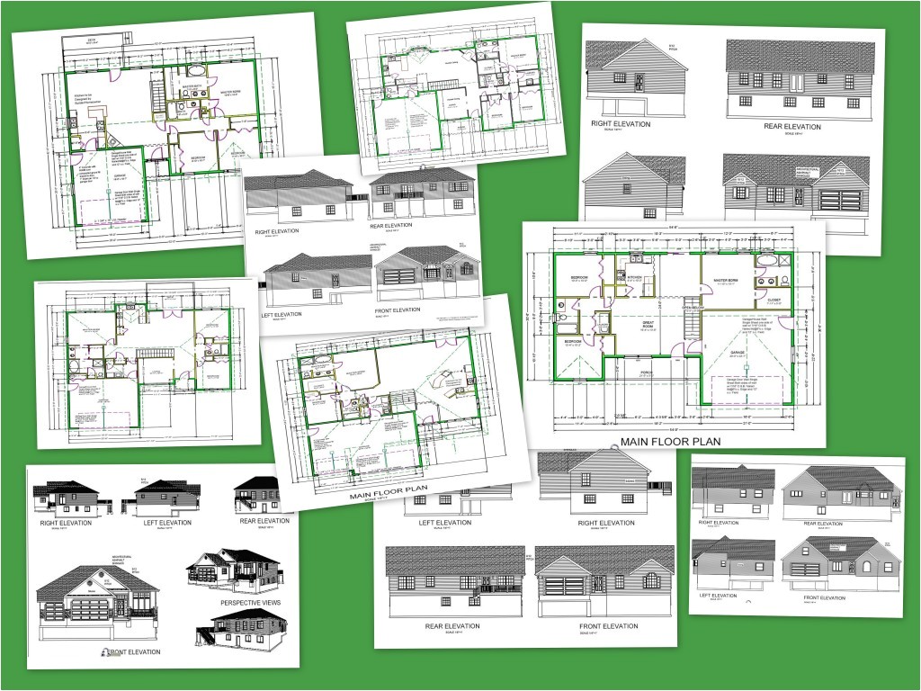 Cad Home Plans Cad House Plans as Low as 1 Per Plan