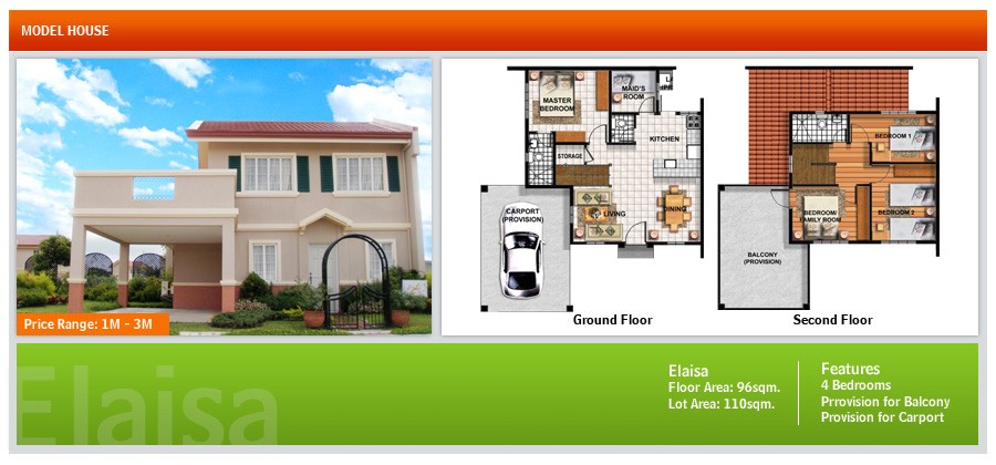 Camella Homes Design with Floor Plan House and Lot for Sale In Cebu and Bohol Floor Plans Of Camella Homes Design with Floor Plan House and Lot for Sale In Cebu and Bohol Floor Plans Of