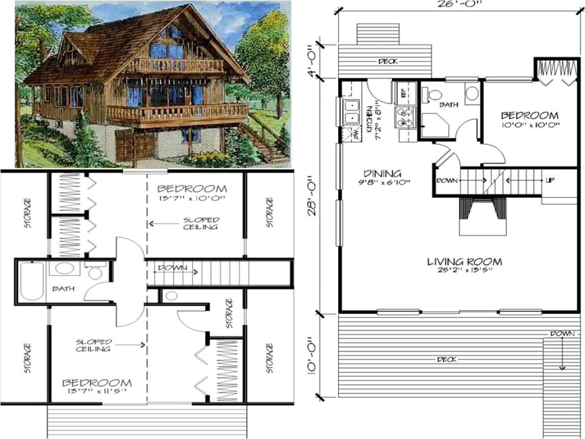 Chalet Home Floor Plan Chalet Floor Plans Cape Chalet Floor Plans Chalet Home