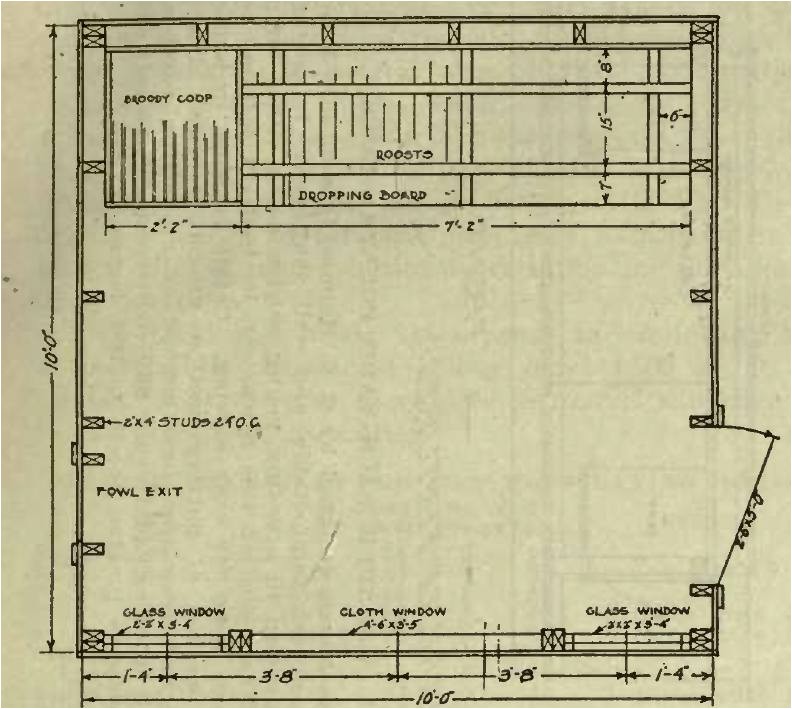 Chicken House Plans for 20 Chickens Plan for A 20 Chicken Poultry House the Poultry Pages Chicken House Plans for 20 Chickens Plan for A 20 Chicken Poultry House the Poultry Pages