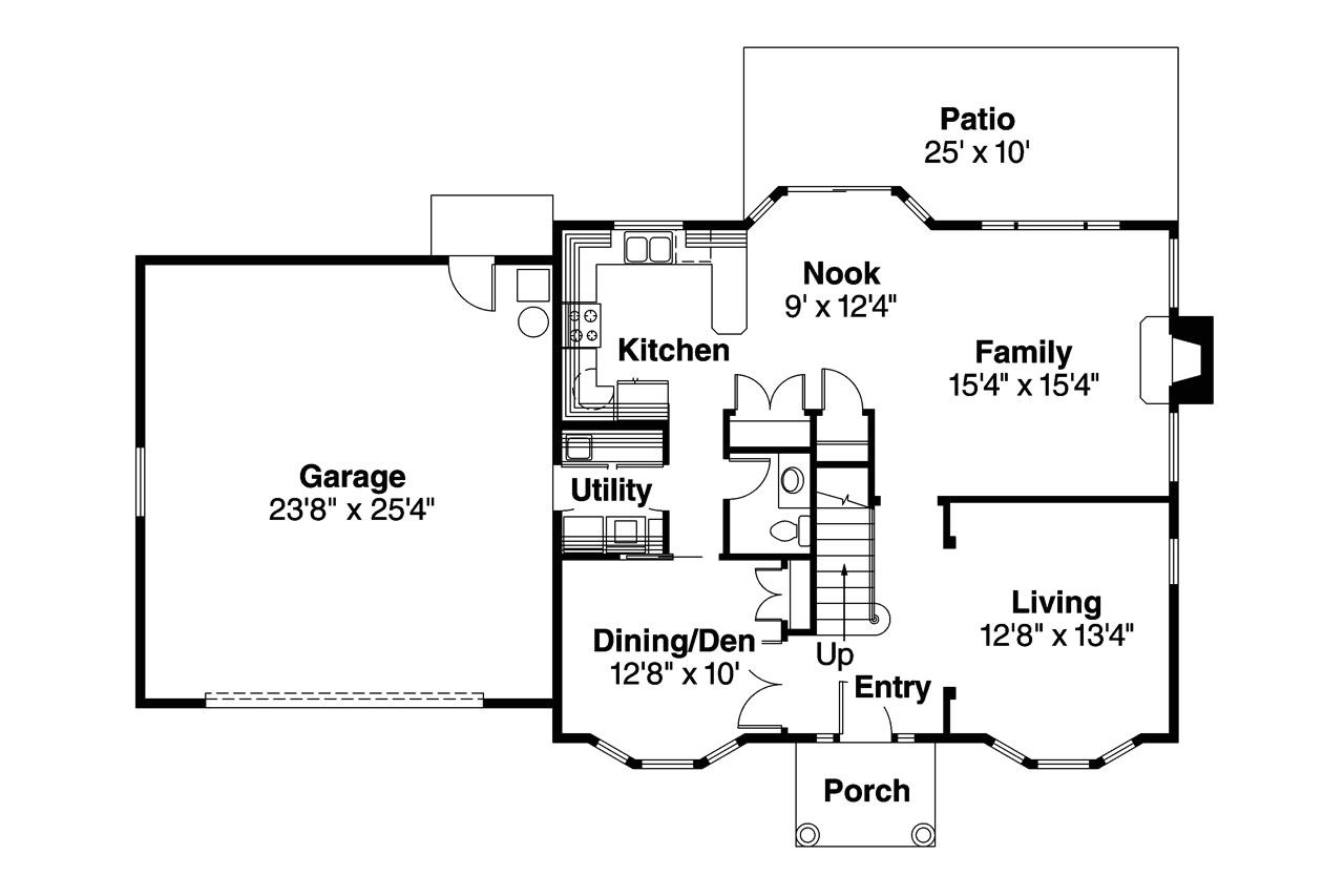 Colonial Homes Floor Plans Colonial House Plans Ellsworth 30 222 associated Designs