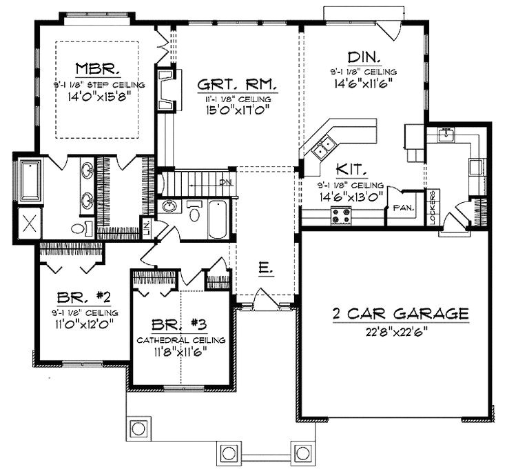 Concept Home Plans Open Concept Floor Plan for Ranch with Spacious Interior Concept Home Plans Open Concept Floor Plan for Ranch with Spacious Interior