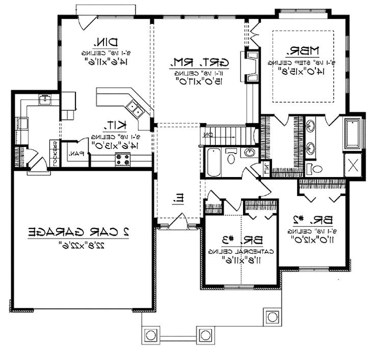 Concept Home Plans Open Concept House Plans with Photos