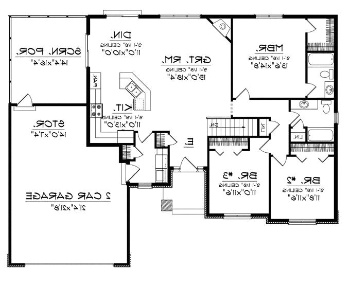 Concept Home Plans Open Concept House Plans with Photos