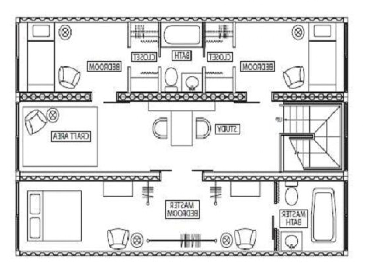 Conex Box Home Floor Plans Conex House Plans Container House Design