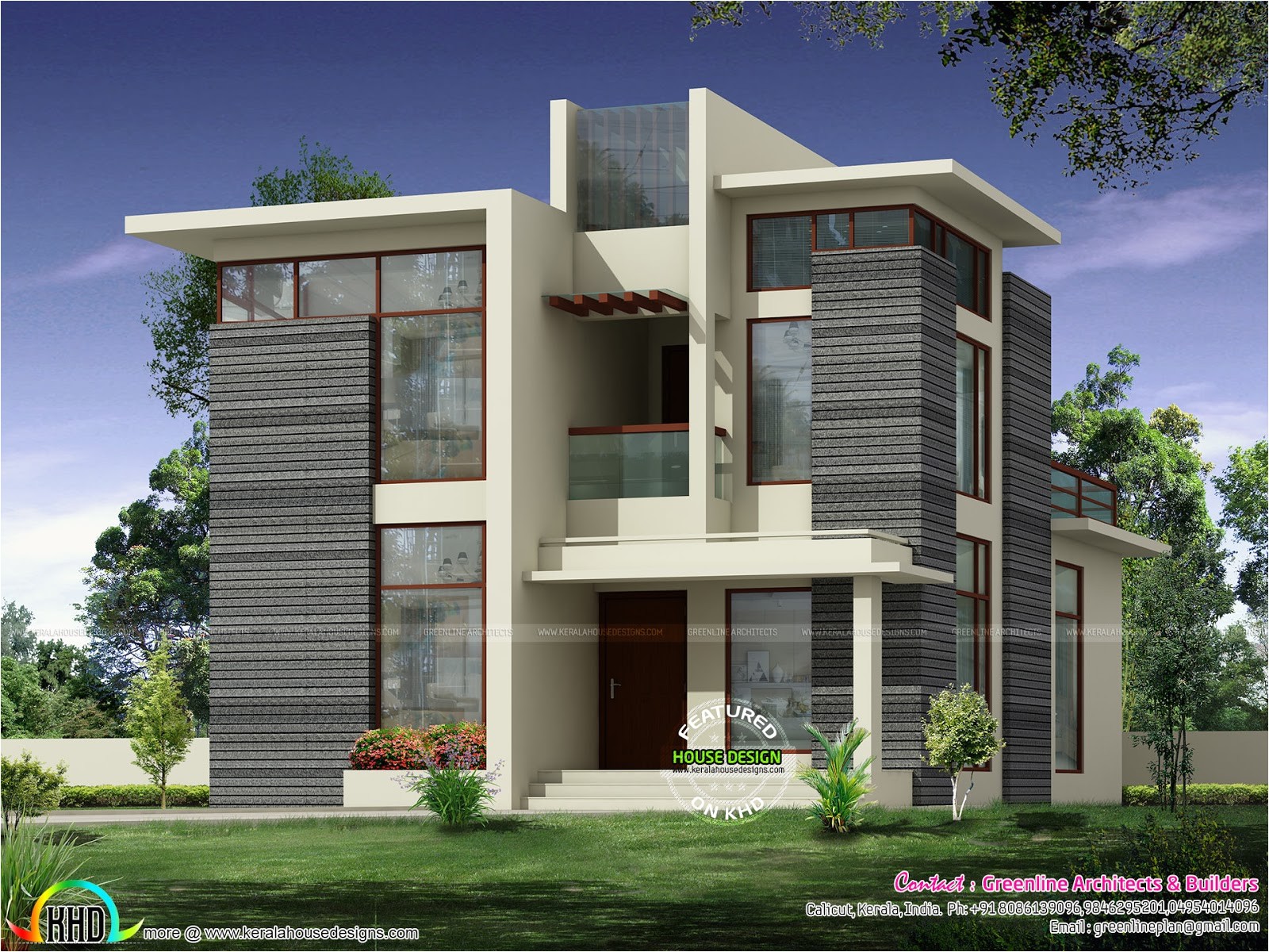 Contemporary Home Plan Kerala Home Design and Floor Plans 2236 Sq Ft Modern Contemporary Home Plan Kerala Home Design and Floor Plans 2236 Sq Ft Modern