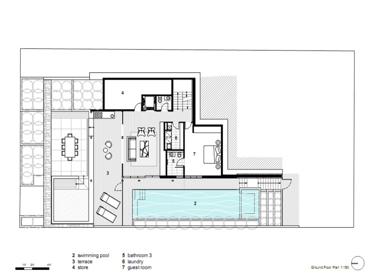 Contemporary Open Floor Plan House Designs Modern Open Floor House Plans Modern House Dining Room