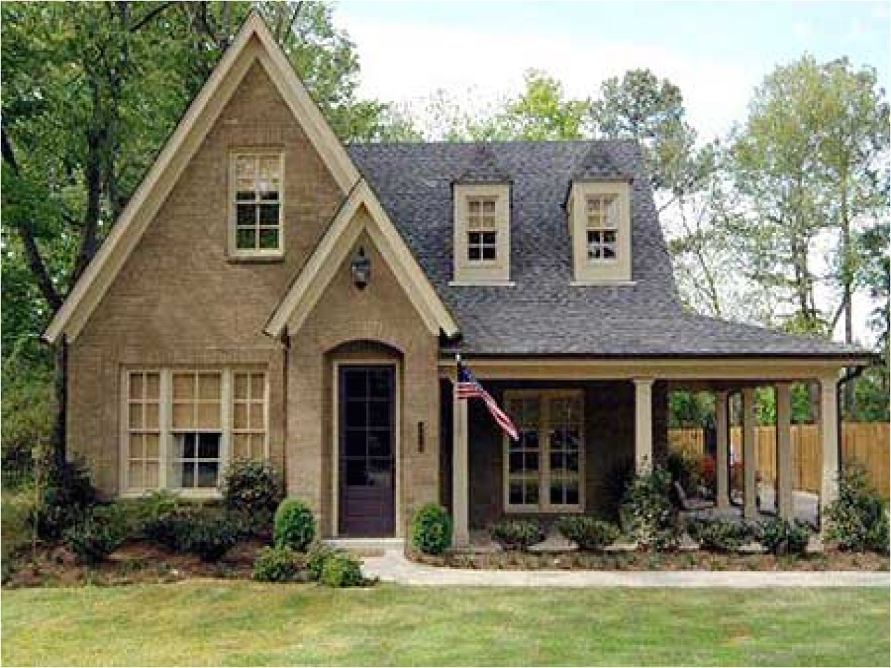 Country Cottage Home Plans Country Cottage House Plans with Porches Small Country