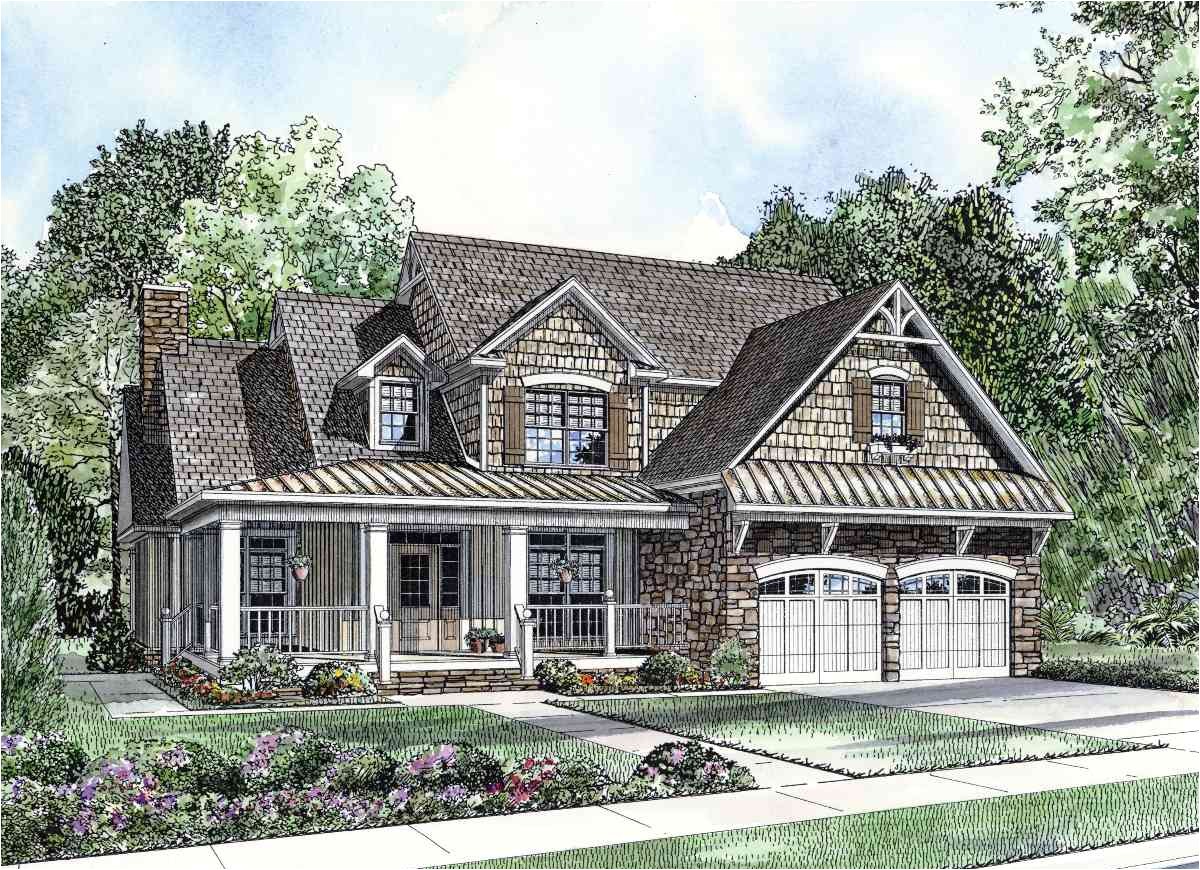 Country Home House Plans Charming Home Plan 59789nd 1st Floor Master Suite