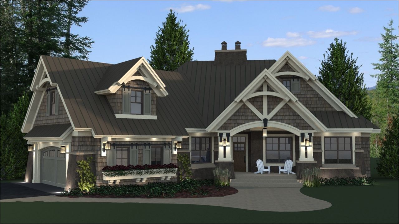 Craftsman Home Plans Craftsman Style House Plan 3 Beds 3 Baths 2177 Sq Ft
