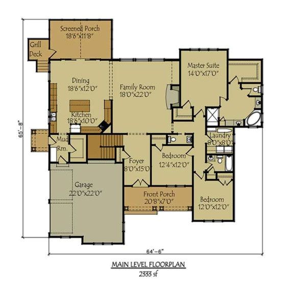 Craftsman Home Plans with Walkout Basement Craftsman Style Lake House Plan with Walkout Basement
