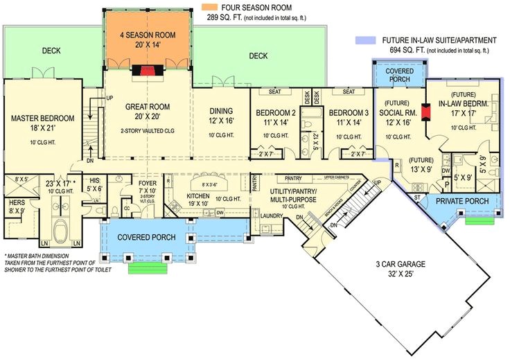Craftsman House Plans with Mother In Law Suite Plan 12277jl Rustic Ranch with In Law Suite Craftsman Craftsman House Plans with Mother In Law Suite Plan 12277jl Rustic Ranch with In Law Suite Craftsman