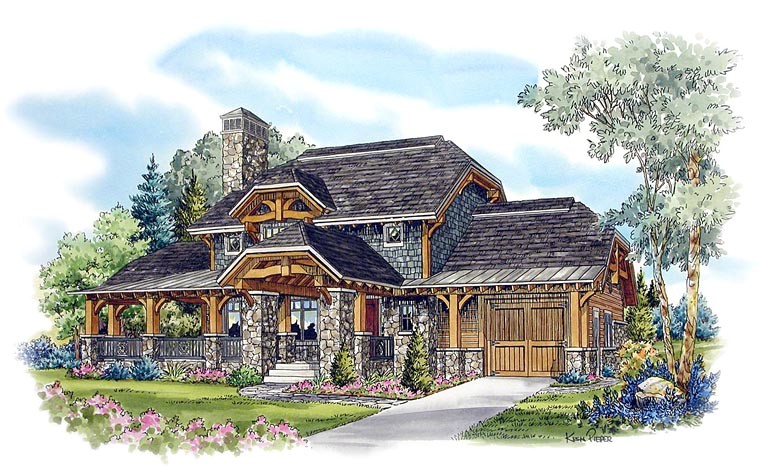 Craftsman Log Home Plans Country Craftsman Log House Plan 43213 Craftsman Log Home Plans Country Craftsman Log House Plan 43213