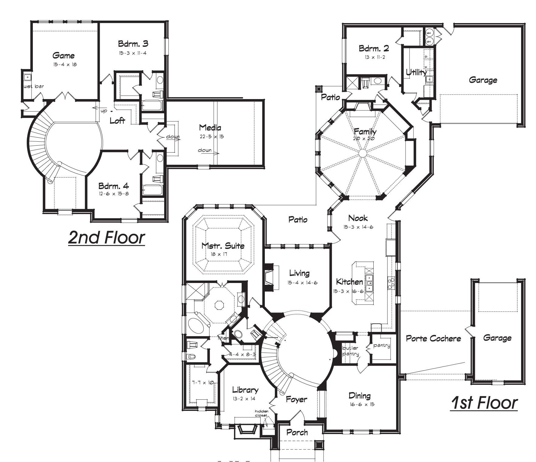 Creative Homes Floor Plans House Plans with Hidden Rooms Home Decorating Ideas